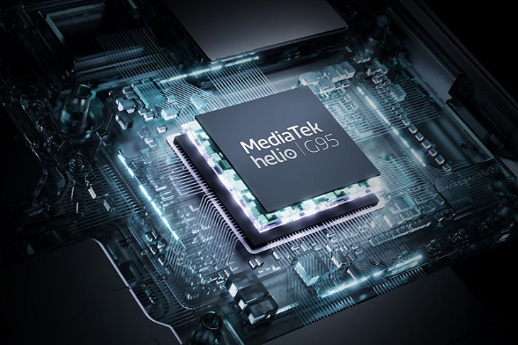 Điện thoại Realme 8 sở hữu chip MediaTek Helio G95
