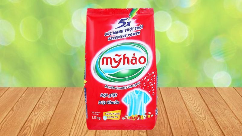 Bột giặt Mỹ Hảo 5x diệt khuẩn