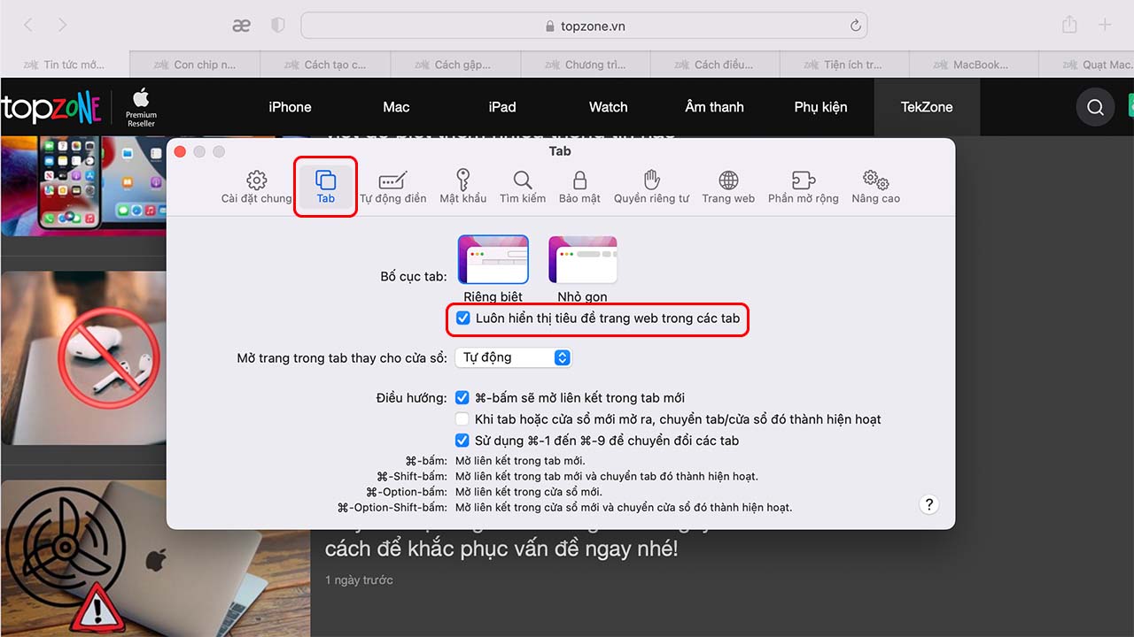 Cách sử dụng Safari trên MacBook 