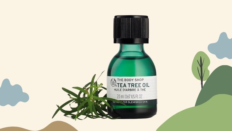 Tinh dầu chấm mụn Tea tree oil của The Body Shop có tác dụng phụ không?