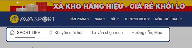 Trang chủ SPORT LIFE có thể nhìn được tổng quan các bài viết nổi bật của các chuyên mục