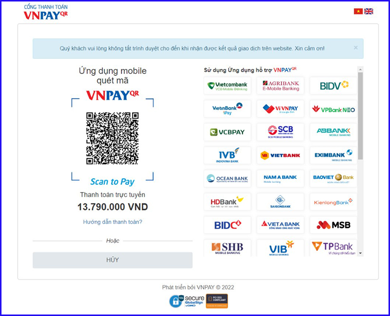 Mua hàng online - giảm thêm đến tiền trăm khi thanh toán qua VNPAY QR