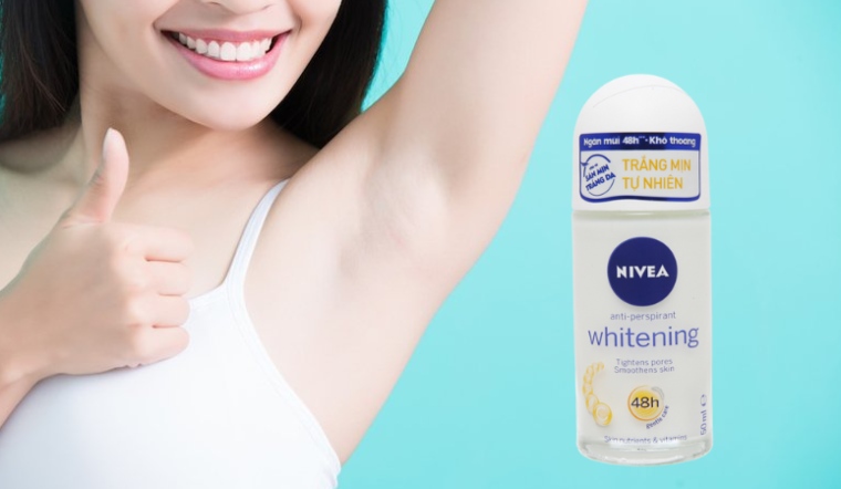 Review chi tiết lăn ngăn mùi Nivea Whitening trắng mịn tự nhiên