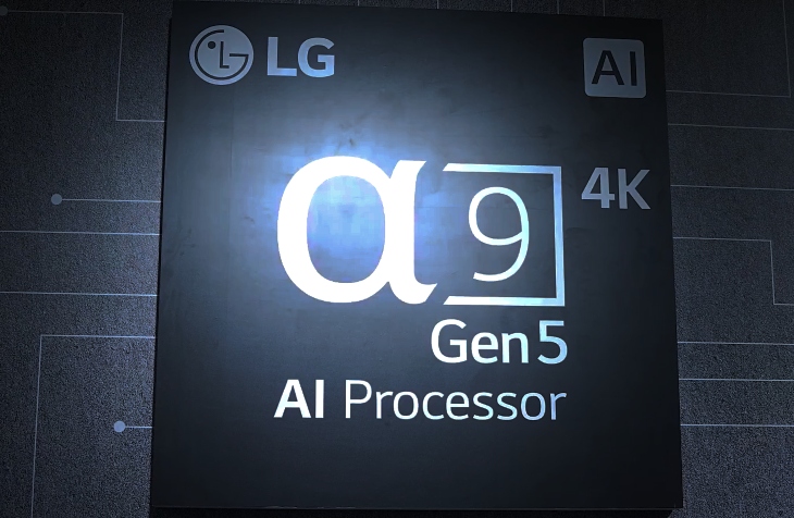 Đánh giá TV LG OLED Evo 2022 > TV LG mới ra mắt được tích hợp con chip α9 Gen 5 AI mạnh mẽ