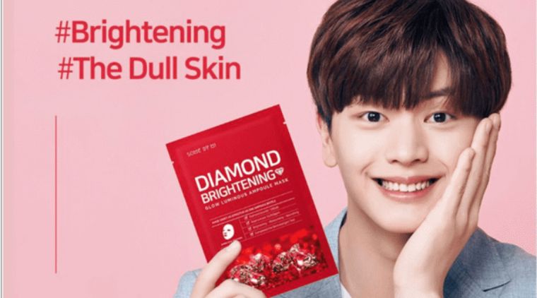Đánh giá mặt nạ giấy Some By Mi Diamond Brightening Glow Luminous Ampoule Mask