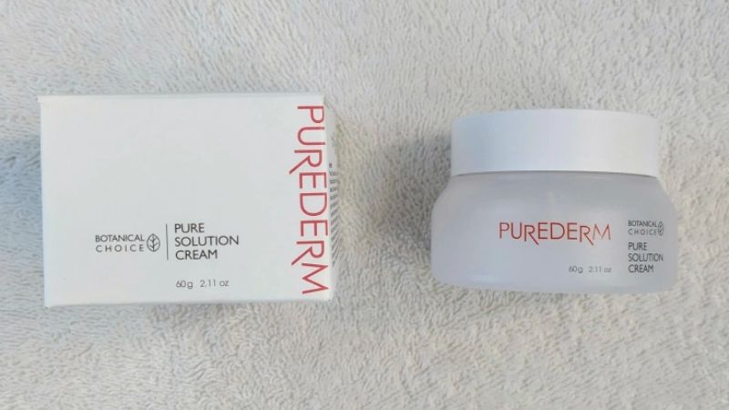 Kem dưỡng da Purederm trắng da, dưỡng ẩm Pure Solution Cream