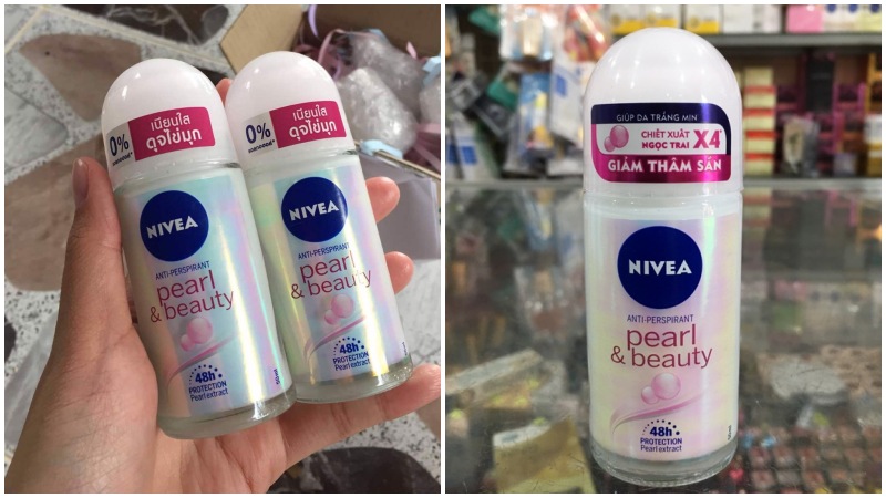 Tác dụng của sản phẩm lăn ngăn mùi Nivea Pearl & Beauty ngọc trai
