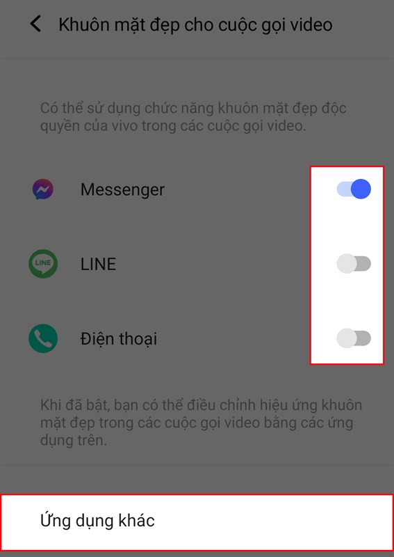 Cách bật chức năng làm đẹp khi video call trên Vivo X80