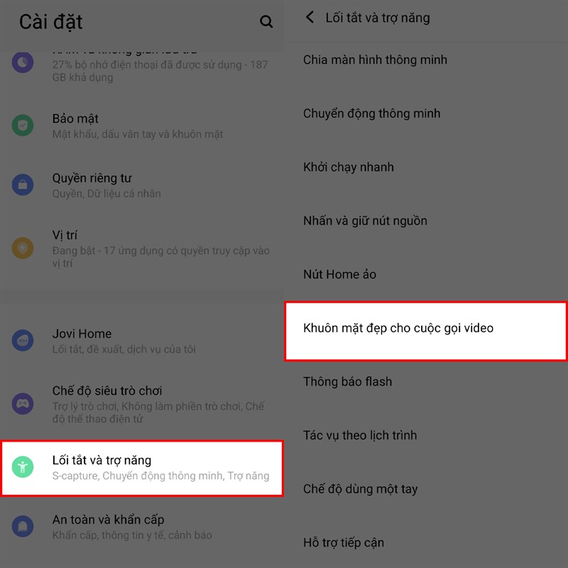 Cách bật chức năng làm đẹp khi video call trên Vivo X80