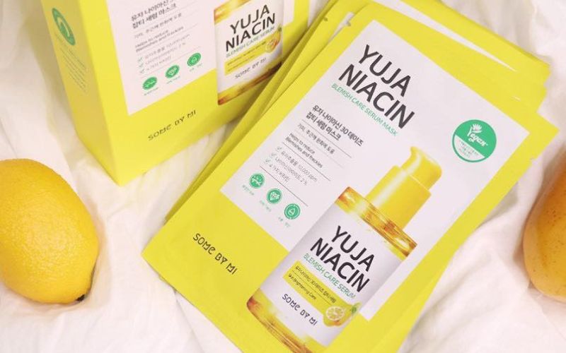 Tác dụng của mặt nạ giấy Some By Mi Yuja Niacin Blemish Care Serum Mask