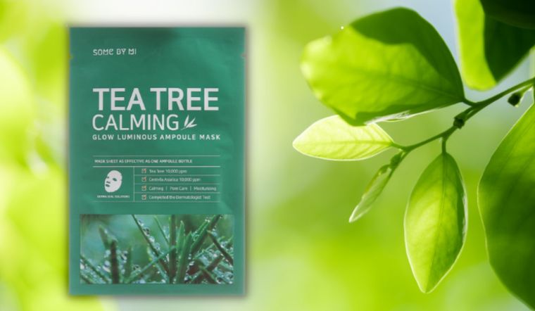 Chi tiết mặt nạ giấy Some By Mi Tea Tree Calming Glow Luminous Ampoule Mask