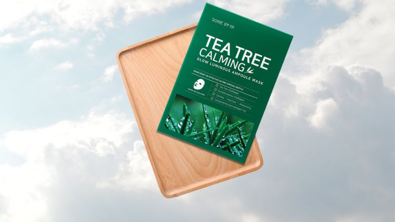 Cách phân biệt mặt nạ giấy Some By Mi Tea Tree Calming Glow Luminous Ampoule Mask thật giả?