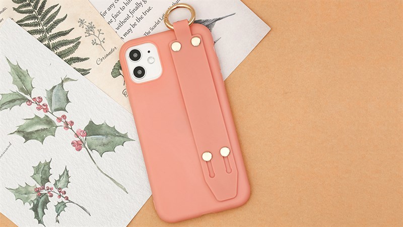 Ốp lưng iPhone 11 Nhựa dẻo TPU PVC bracelet metal ring MEEKER