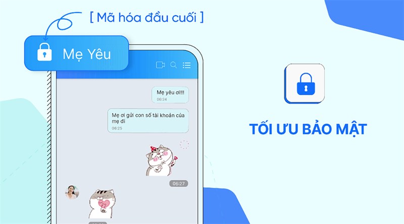 Tối ưu bảo mật Zalo