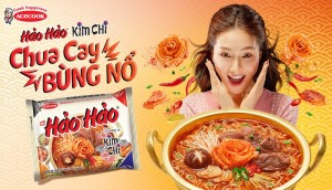 Thưởng thức mì Hảo Hảo hương vị lẩu kim chi Hàn Quốc thơm ngon chuẩn vị tại nhà