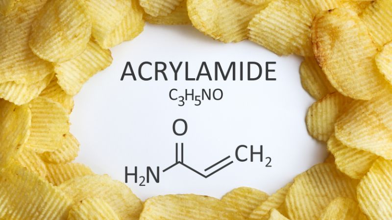 What is acrylamide? This carcinogen is in which foods should you avoid?