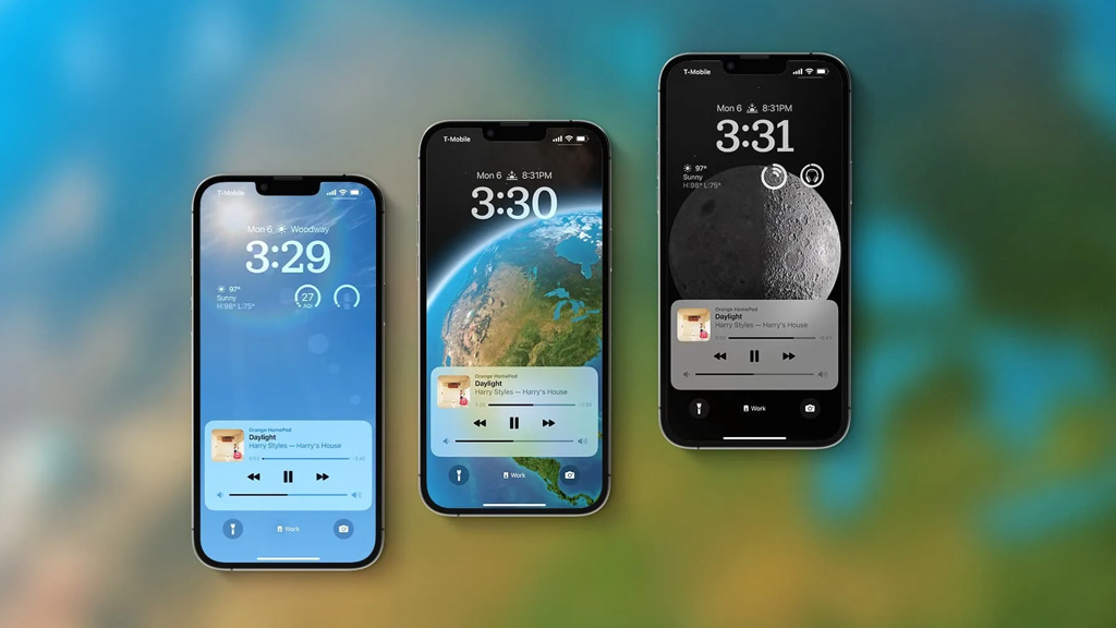 Giao diện màn hình khóa iPhone: Giao diện màn hình khóa iPhone của bạn sẽ trở nên đẹp và chuyên nghiệp hơn với iOS