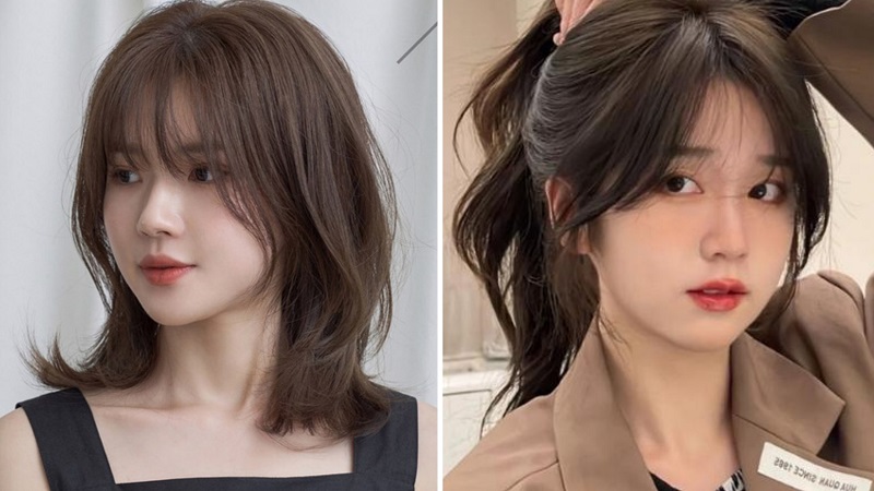 Top 30+ mẫu tóc layer tóc mái bay layer Hàn Quốc "thần thánh" giúp bạn trở  thành quý cô sang chảnh - Tiệm Tóc Mây
