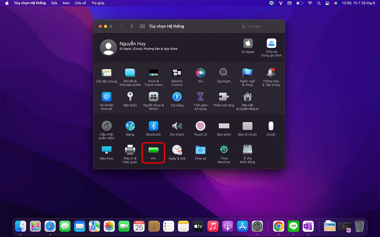 Cách để MacBook không tắt màn hình