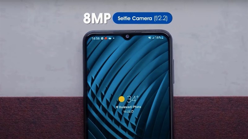 Galaxy F14 được trang bị camera selfie với độ phân giải 8 MP