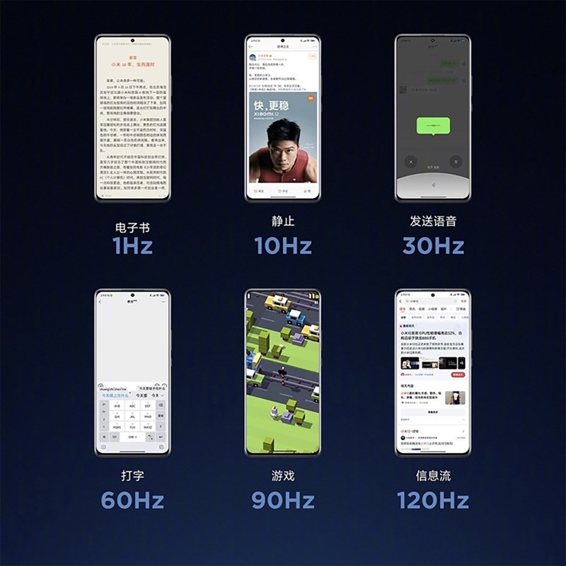 Xiaomi chuẩn bị ra mắt màn hình LTPO tần số quét chỉ 1Hz cho smartphone Xiaomi chuẩn bị ra mắt màn hình LTPO tần số quét chỉ 1Hz cho smartphone