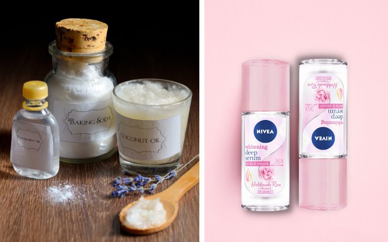 Thành phần của lăn ngăn mùi Nivea serum trắng mịn hương hoa hồng Hokkaido