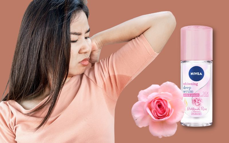 Đối tượng sử dụng lăn ngăn mùi Nivea serum trắng mịn hương hoa hồng Hokkaido