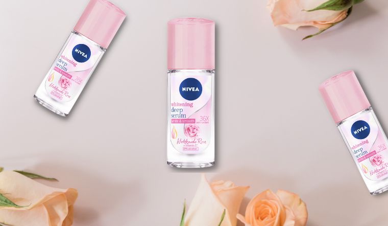 Đánh giá lăn ngăn mùi Nivea serum trắng mịn hương hoa hồng Hokkaido