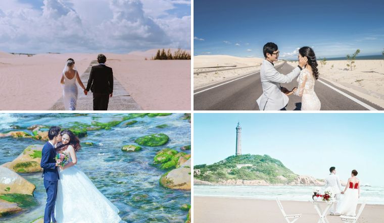 Điểm mặt 8 địa điểm chụp ảnh cưới ngoài trời tại Phan Thiết cho các cặp đôi
