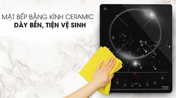 Bếp từ Teka dễ dàng vệ sinh sau khi sử dụng