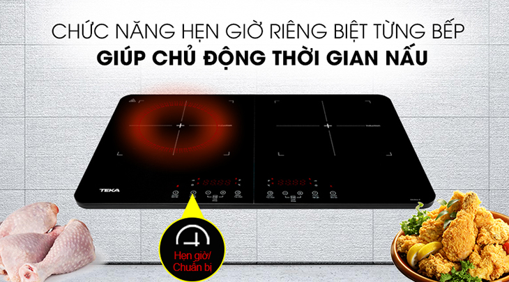 Bếp từ Teka có đa dạng tính năng thông minh