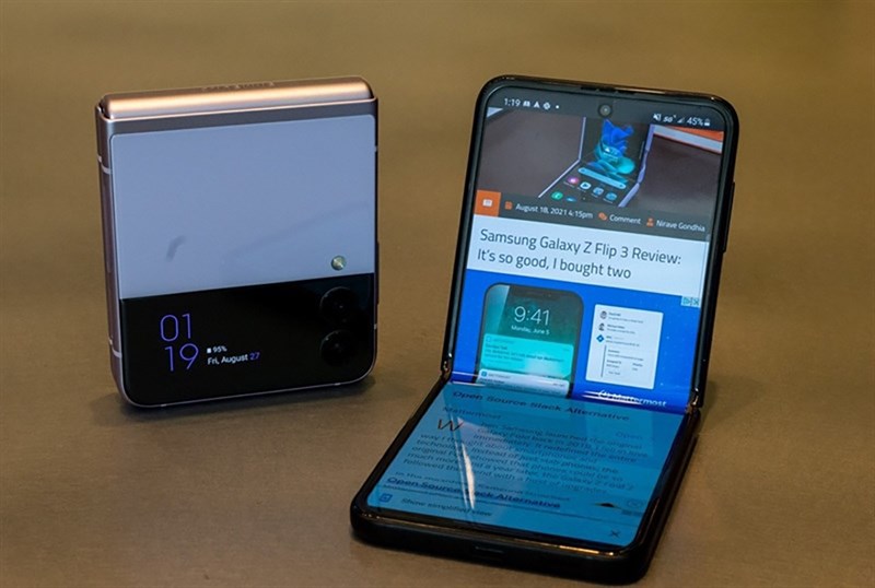 Ấn tượng đầu tiên Galaxy Z Flip4