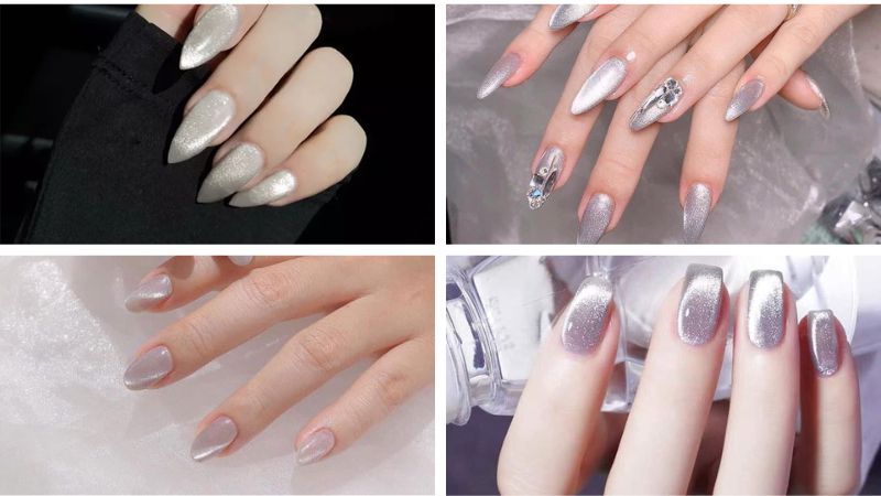 Không thể bỏ qua kiểu Nail Mắt Mèo cuốn hút đang hot trend. Với các đường nét tinh tế, kiểu Nail này đem lại sự thời thượng và quyến rũ cho chủ nhân của nó.