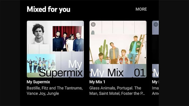 Music for you giờ đây đã có thêm nút 