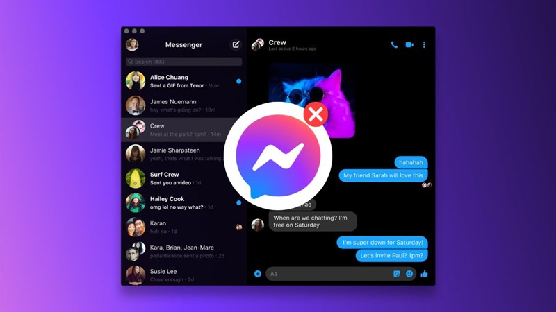 Hướng dẫn sửa lỗi không gửi được tin nhắn trên Messenger trên máy tính