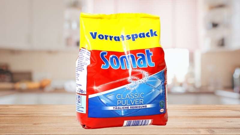 Bột rửa ly Somat sản xuất tại Đức dùng cho các dòng máy rửa bát gia đình