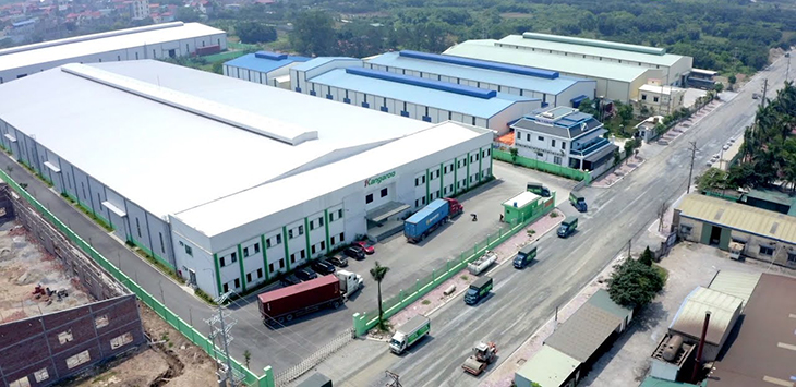 Nhà máy sản xuất của thương hiệu Kangaroo tại Việt Nam