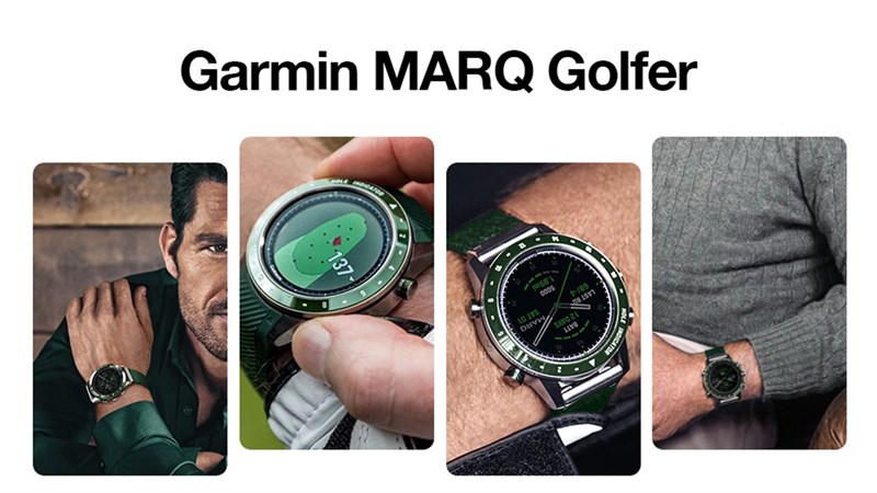 Garmin MARQ Golfer có thiết kế sang trọng không khác gì một chiếc đồng hồ Thụy Sĩ Garmin MARQ Golfer có thiết kế sang trọng không khác gì một chiếc đồng hồ Thụy Sĩ