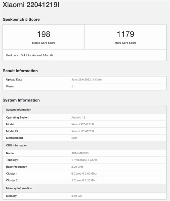 Redmi 10 Prime Plus 5G xuất hiện trên GeekBench, sắp ra mắt Redmi 10 Prime Plus 5G xuất hiện trên GeekBench, sắp ra mắt