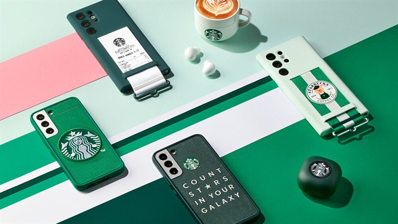 Starbucks ra mắt bộ sưu tập ốp lưng cho Galaxy S22 Series