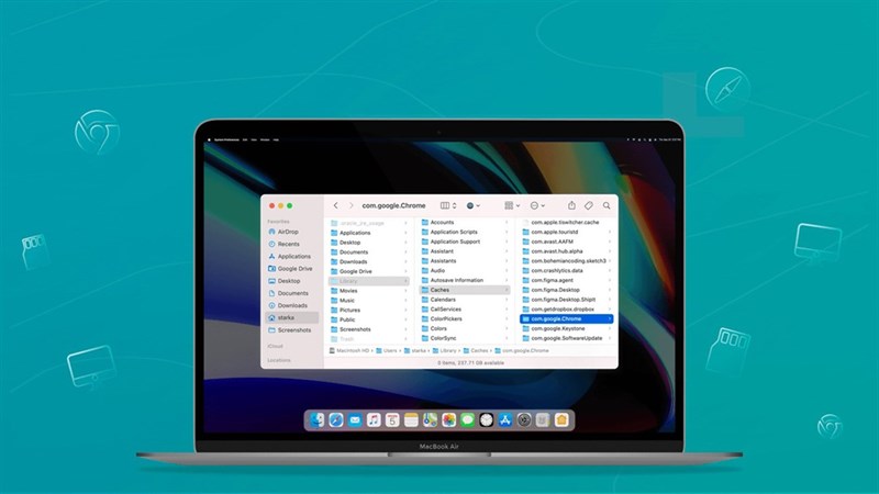 cách xóa bộ nhớ Cache trên MacBook cách xóa bộ nhớ Cache trên MacBook