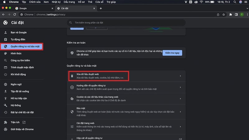 cách xóa bộ nhớ Cache trên MacBook cách xóa bộ nhớ Cache trên MacBook