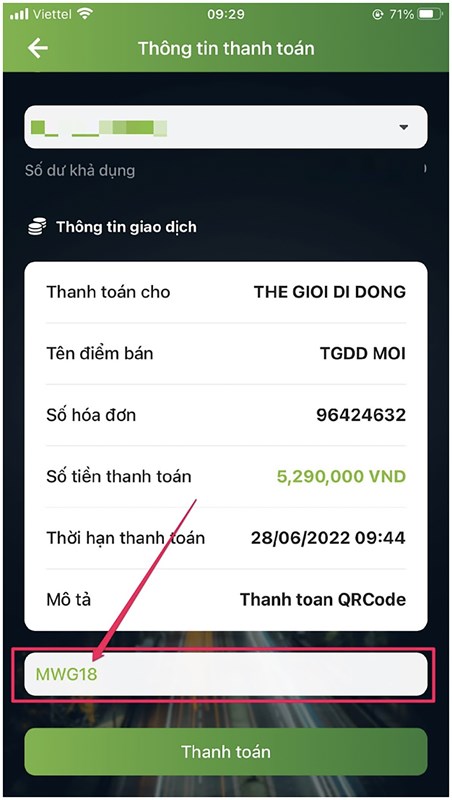 Nhập mã MWG18 giảm 3% tối đa 100K khi thanh toán qua VNPAY QR Nhập mã MWG18 giảm 3% tối đa 100K khi thanh toán qua VNPAY QR