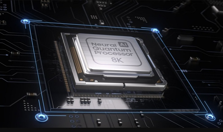 Tổng hợp các công nghệ nổi bật của tivi Samsung 2022 > Bộ xử lý Neural Quantum Processor Lite 8K