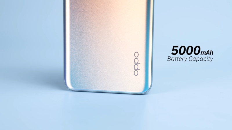 Viên pin của OPPO A96 có dung lượng 5.000 mAh. Nguồn: Fisayo Fosudo Viên pin của OPPO A96 có dung lượng 5.000 mAh. Nguồn: Fisayo Fosudo