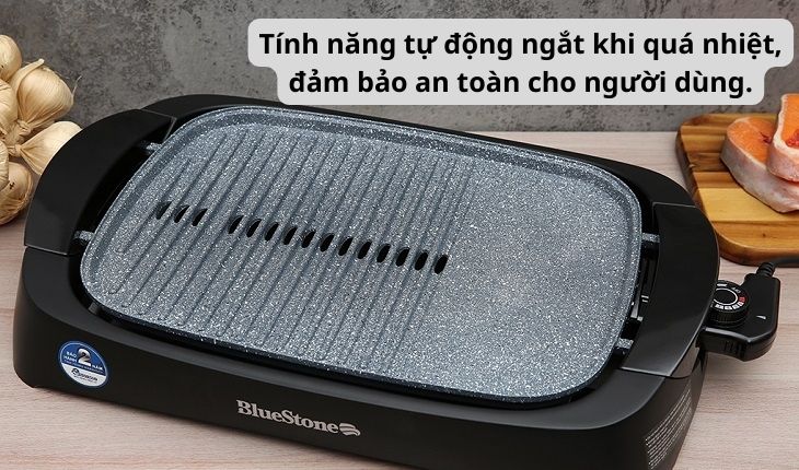 Bếp nướng điện BlueStone được trang bị thêm một số tính năng
