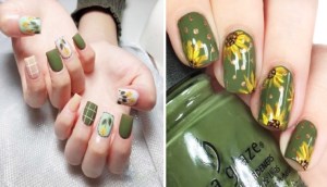 Tham khảo 100 kiểu nail màu xanh rêu sành điệu, cuốn hút