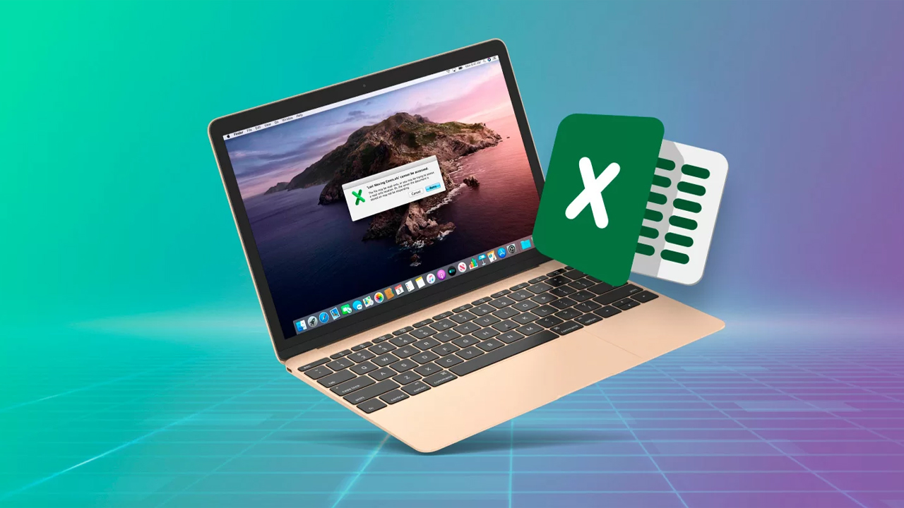 Không lưu được file Excel trên MacBook