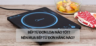 Bếp từ đơn loại nào tốt? Nên chọn mua bếp từ đơn hãng nào?