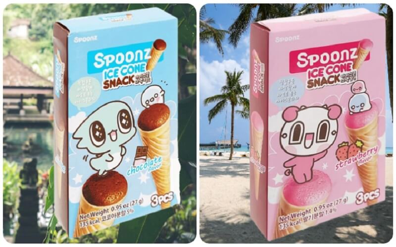 Spoonz là nhãn hiệu bánh xốp nổi tiếng tại Hàn Quốc